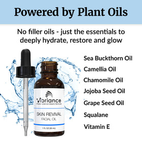 Vibriance oil used with gua sha, improving glide for massage benefits