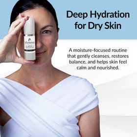 Vibriance Super C Serum dropper dispensing vitamin C for brighter skin