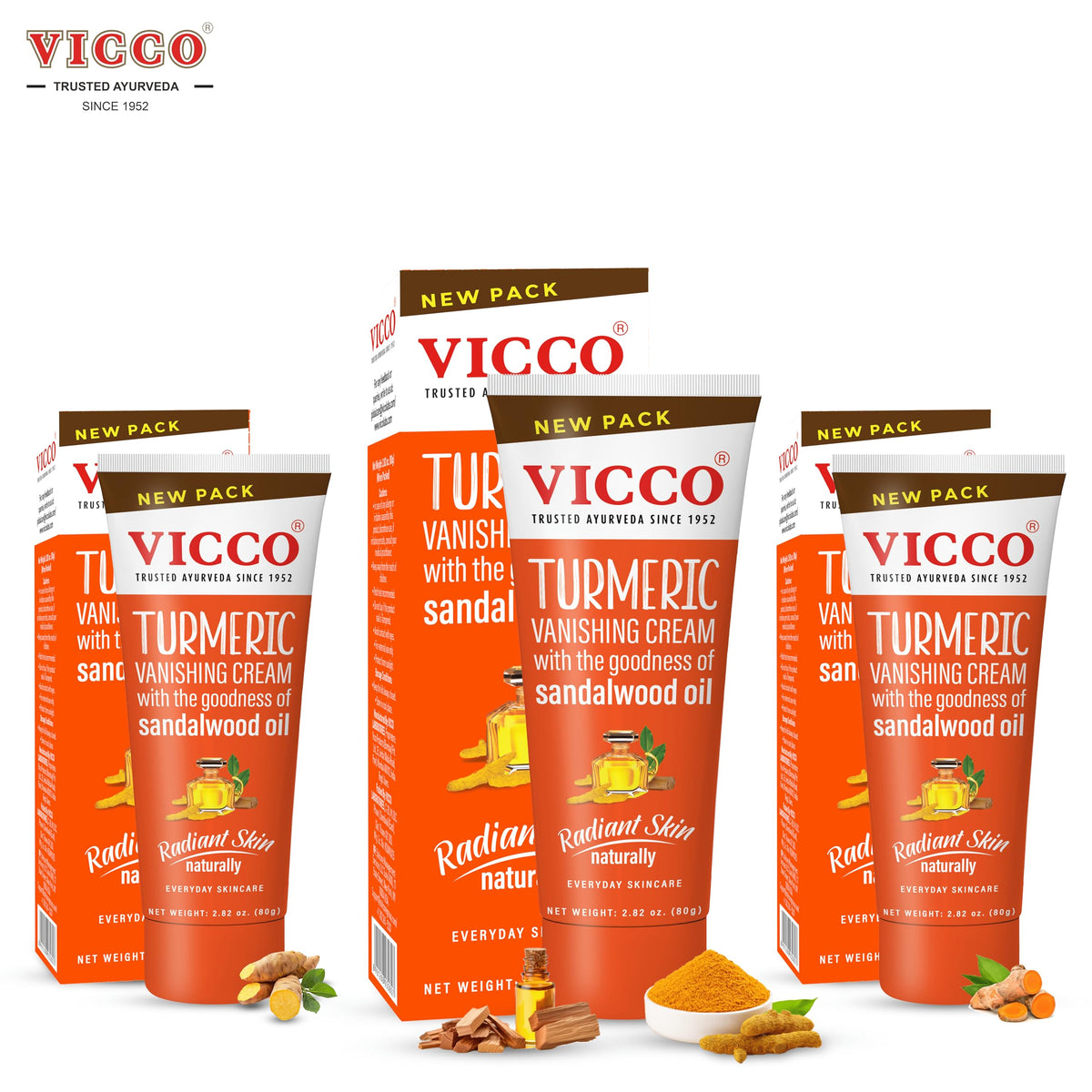Vicco tube with cap open, easy-dispense design for precise use benefit