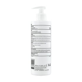 Vichy shampoo being massaged into wet hair for targeted itch relief