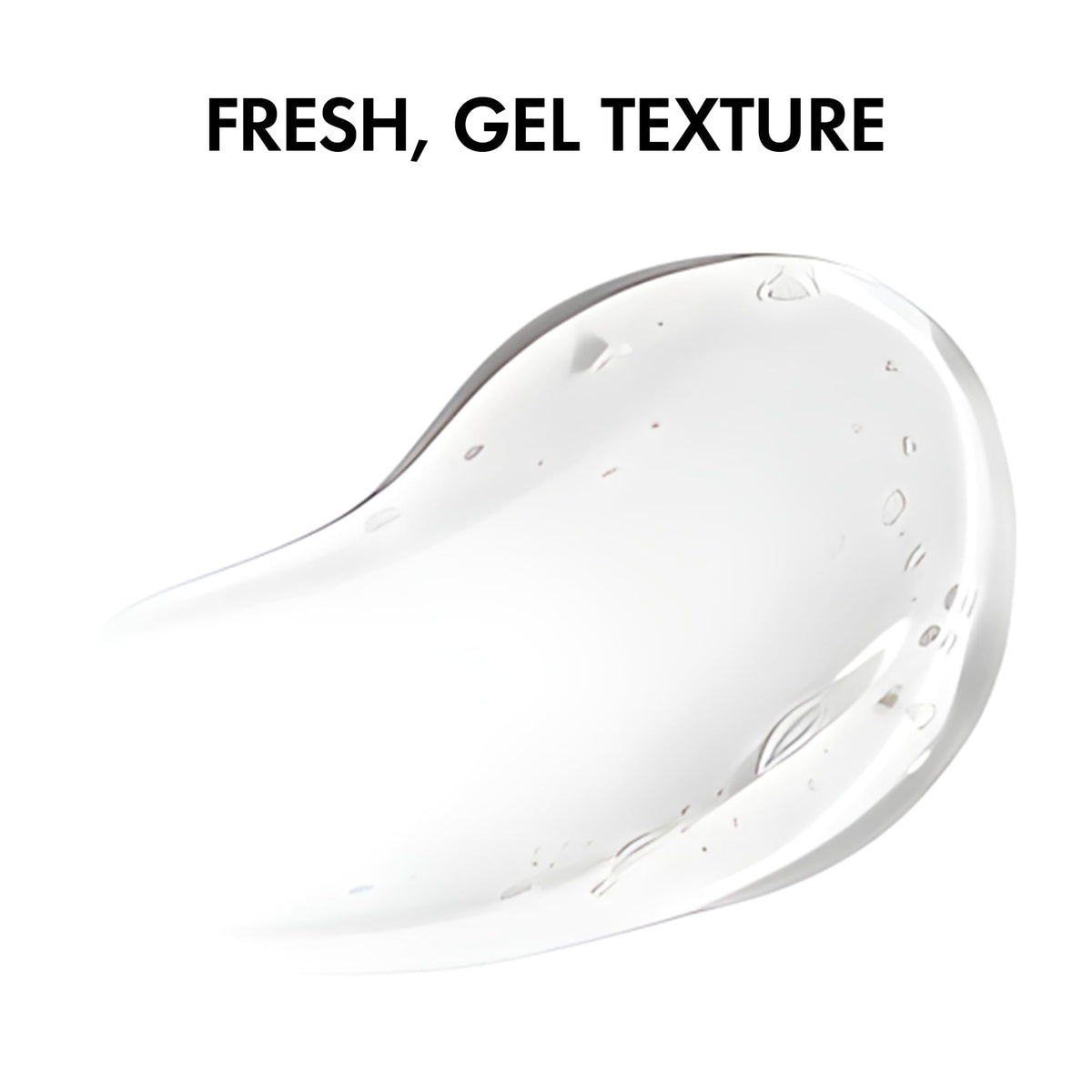 VICHY cleanser in use splashing water to show gentle rinsing benefit