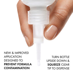 Vichy placed on bedside table within nighttime routine to show ease of use benefit