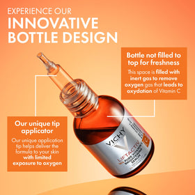 VICHY dropper applicator delivering precise dose and preventing contamination