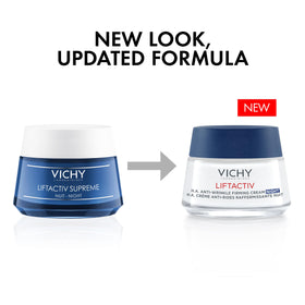 VICHY cream texture close-up highlighting rich non-greasy finish