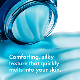 VICHY shot of ingredient list emphasizing minerals and hyaluronic acid