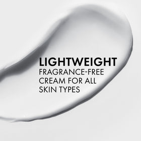 VICHY close-up of cream texture demonstrating lightweight absorption