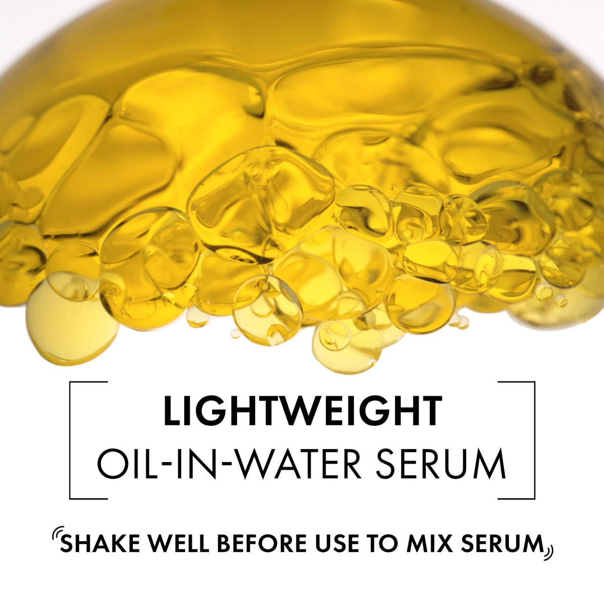 Vichy Neovadiol serum applied on hand showing smooth hydration effect