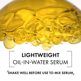 Vichy Neovadiol serum applied on hand showing smooth hydration effect