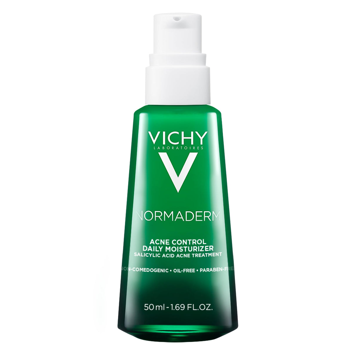 VICHY Normaderm front packaging showing clean clinical design and benefits