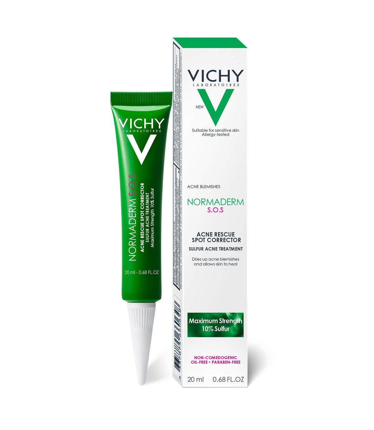 Vichy on bathroom shelf lifestyle shot showing everyday routine compatibility and neat storage