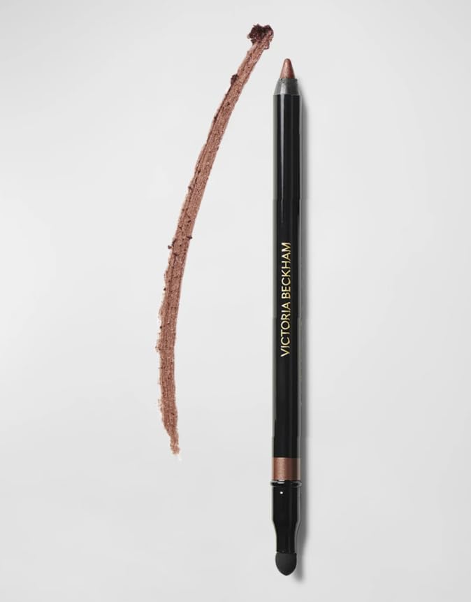 Victoria Beckham pencil tip close-up showing smooth creamy tip and precise application benefit