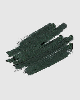 Victoria Beckham Satin Kajal applied on model eye demonstrating olive definition and longwear benefit