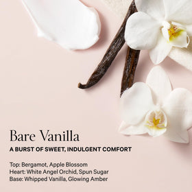 Victoria's Secret lotion texture detail demonstrating lightweight absorption benefit