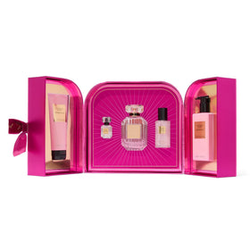 Victoria's Secret Bombshell eau de parfum bottle close-up highlighting elegant design