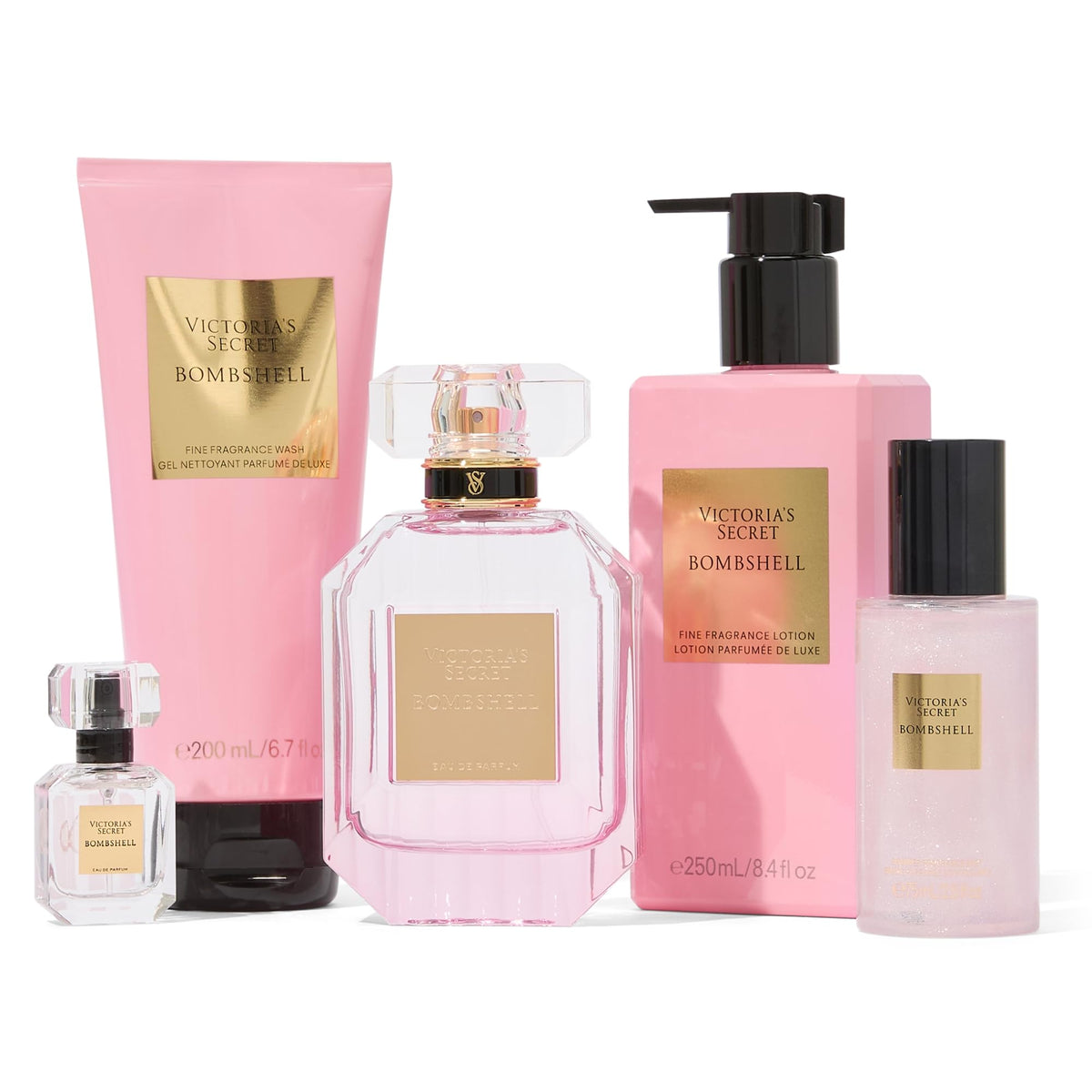 Victoria's Secret Bombshell mini perfume in travel-ready size for easy touch-ups