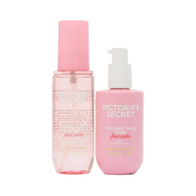 Victoria's Secret lotion texture close-up showing creamy formula that hydrates skin