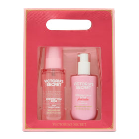 Victoria's Secret body mist being sprayed on wrist demonstrating easy fragrant refresh