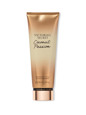 Victoria's Secret front packaging showing bottle and coconut scent, evokes island freshness