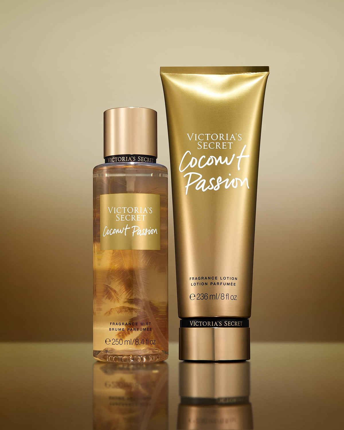 Victoria's Secret lotion texture on palm showing creamy fast-absorbing hydration