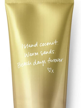 Victoria's Secret label and pump close-up showing brand detail and easy dispensing