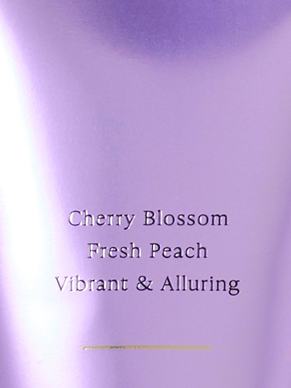 Victoria's Secret lotion texture close-up showing lightweight, fast-absorbing finish
