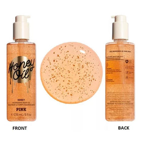 Victoria's Secret label close-up showing product name and dye-free detail for informed choice