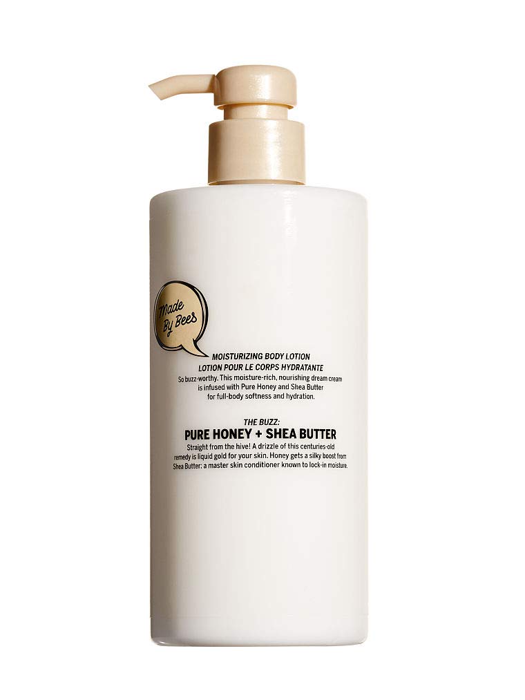 Victoria's Secret close-up of lotion texture on hand, showing quick-absorbing hydration