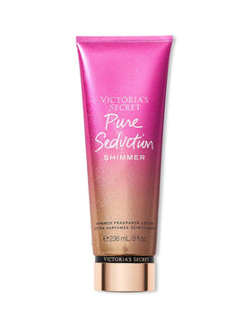 Victoria's Secret Pure Seduction Shimmer front bottle showing product and shimmer finish