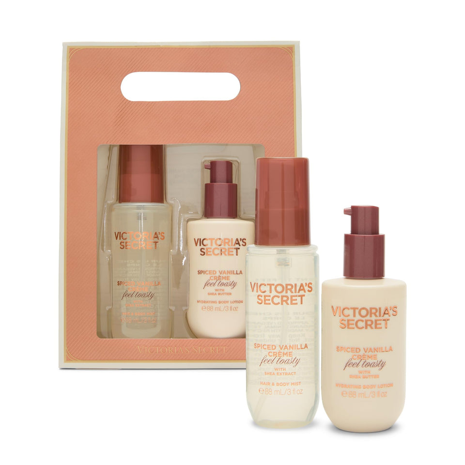 Victoria's Secret front packaging showing both products and gift-ready appeal
