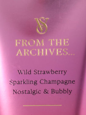Victoria's Secret lotion texture close-up demonstrating smooth, fast-absorbing formula