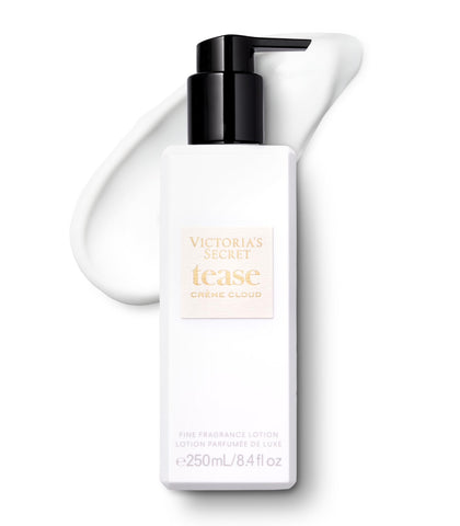 Victoria's Secret front bottle view showing lotion packaging and scent benefit