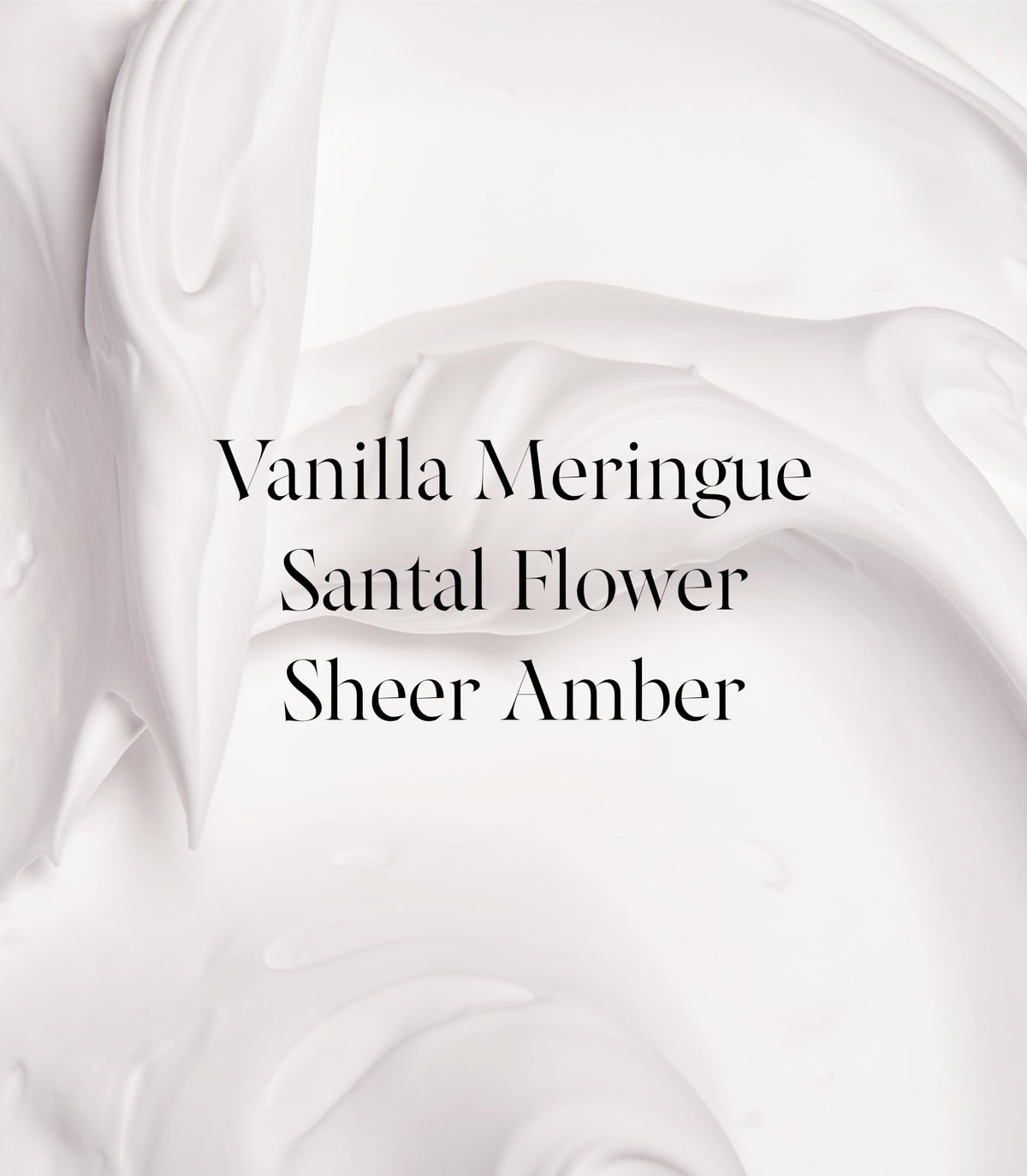 Victoria's Secret cream texture close-up showing fast-absorbing hydration
