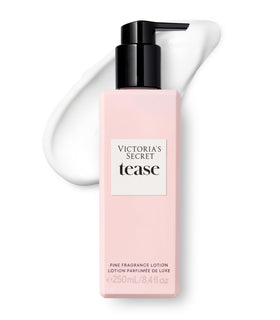 Victoria's Secret Tease front packaging shows bottle and label, highlights brand identity