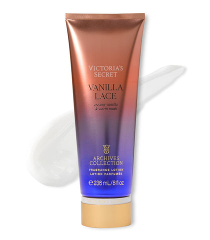 Victoria's Secret front packaging showing lotion bottle and brand appeal
