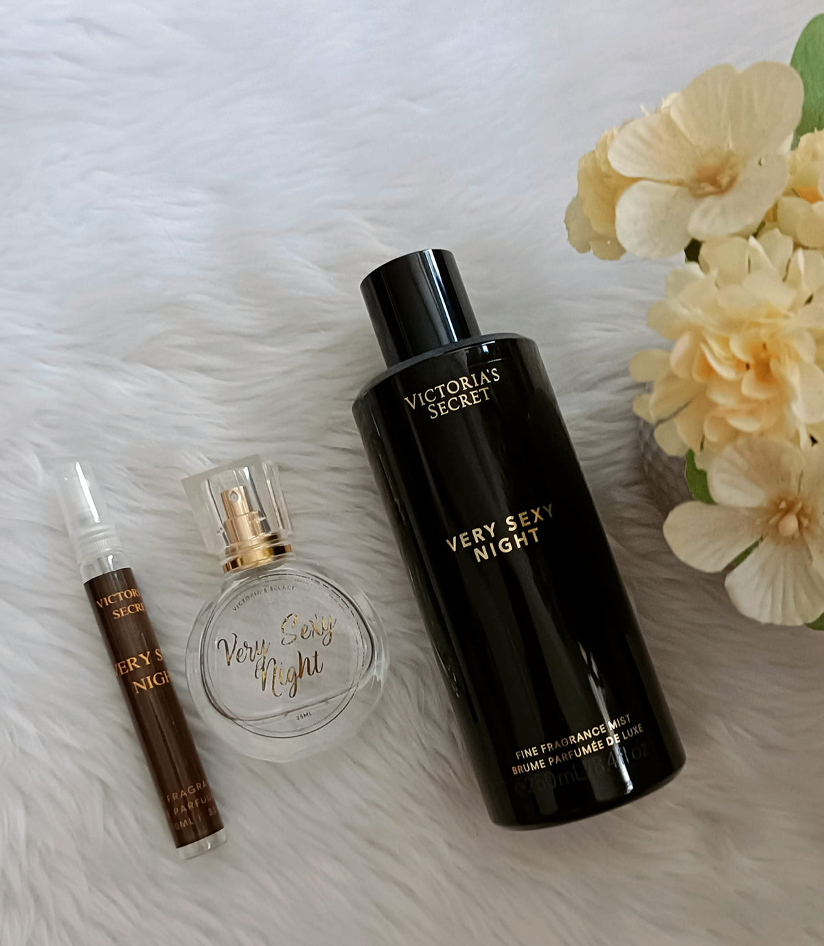 Victoria's Secret lotion texture on hand showing smooth absorption and moisturizing benefit