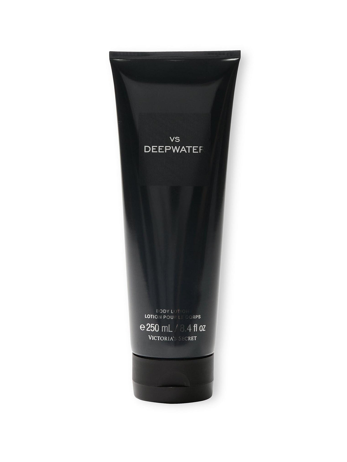 Victoria's Secret VS Him Deepwater lotion texture on hand highlighting fast-absorbing hydration