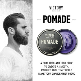 Victory Barber & Brand open tub texture highlighting glossy finish