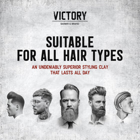 Victory Barber & Brand rinse demo showing water-based easy washout