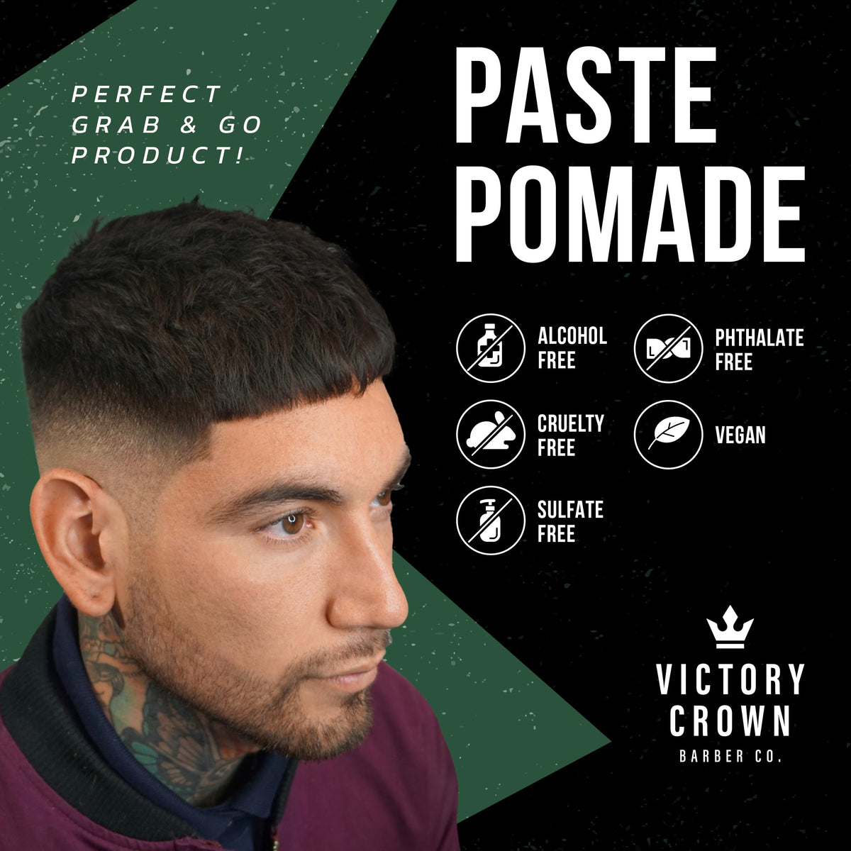 Victory Crown open jar showing paste texture and easy pickup