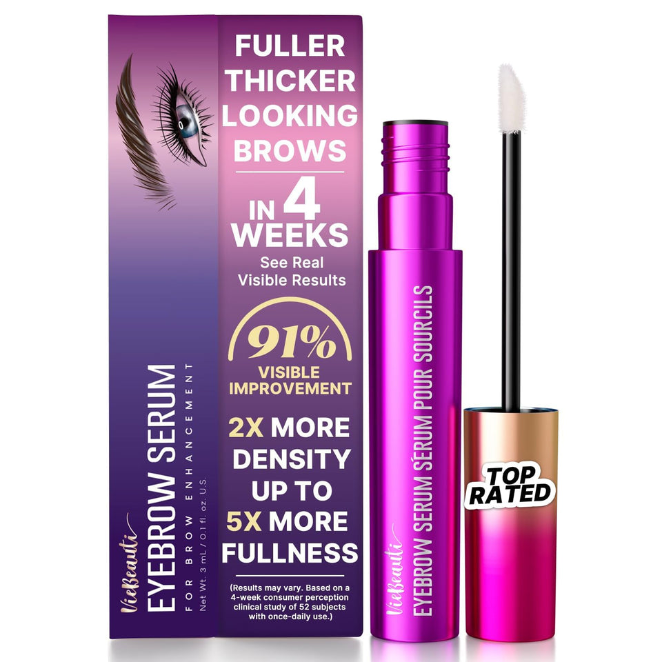 VieBeauti front packaging showing compact 3mL serum and product benefit