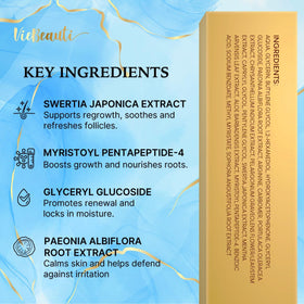 viebeauti serum texture close-up highlighting lightweight, non-greasy moisturizing benefit