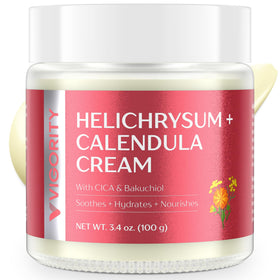 Vigority jar front view showing clean packaging and gentle formulation benefit