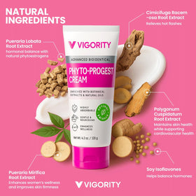 Vigority creamy texture close-up showing smooth finish and fast absorption benefit