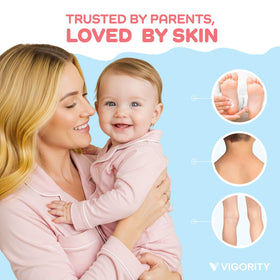 Vigority pump dispenser detail for easy unscented application