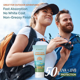 Vigority tube with cap open showing easy-dispense travel-friendly design
