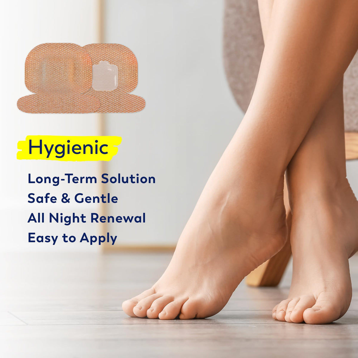 VigorWell hydrogel texture magnified to show absorbent matrix benefit