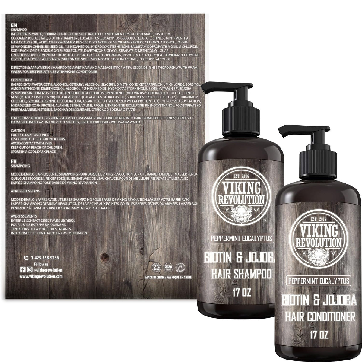 Viking Revolution conditioner cream closeup highlighting moisturizing formula