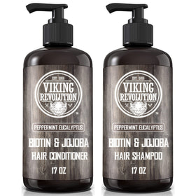 Viking Revolution front packaging showing eucalyptus bottles and clear benefits