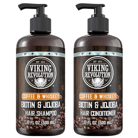 Viking Revolution front packaging showing both 17 oz pump bottles and benefit labels