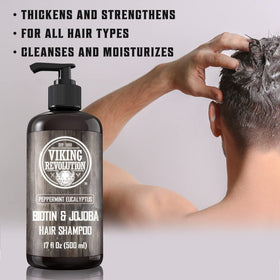 Viking Revolution jojoba and olive oils ingredient shot highlighting nourishing benefit
